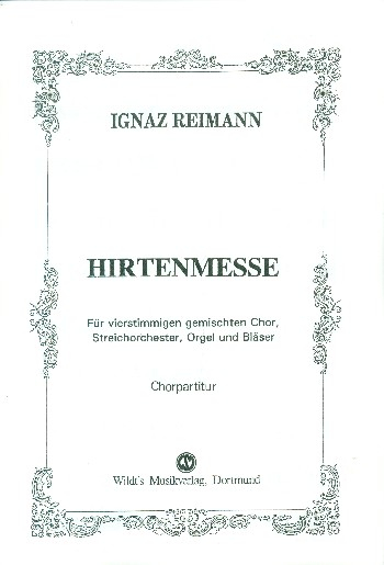 Hirtenmesse für gem Chor, Orchester und Orgel