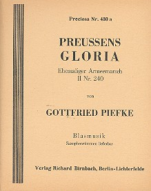 Preußens Gloria: für Blasorchester