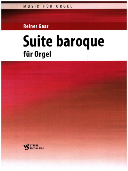 Suite baroque für Orgel